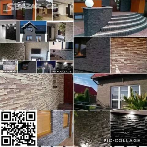 BETONOVÝ OBKLAD JEN  440 kč za CELÝ 1m2 NOVINKA !