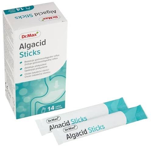 Dr. Max Algacid Sticks 1×14 vreciek, proti žalúdočným ťažkostiam