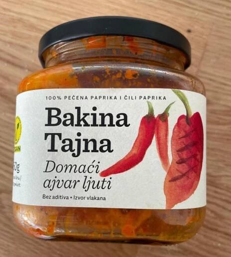 Domaći ajvar ljuti Bakina Tajna