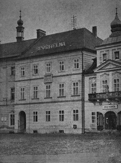 Spořitelna Královéhradecká koncem 20. let 20. století