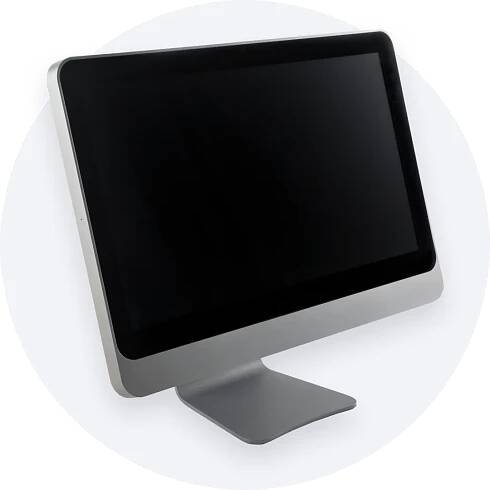 An iMac.