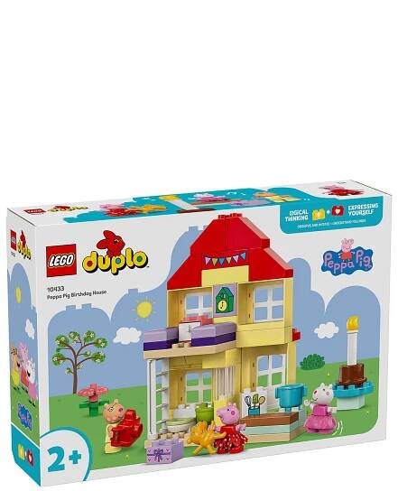 LEGO® DUPLO® 10433 Prasátko Peppa a narozeninový dům