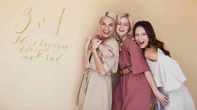 Martina Pártlová, Nikol Štíbrová a Veronika Arichteva tvoří trio 3v1.