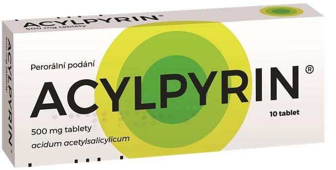 Acylpyrin 500 mg 10 tablet