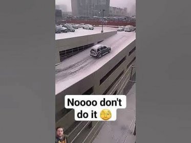 Please stay at home #drive #snow #icy #react #road #reaction #reactionvideo #viral #fyp