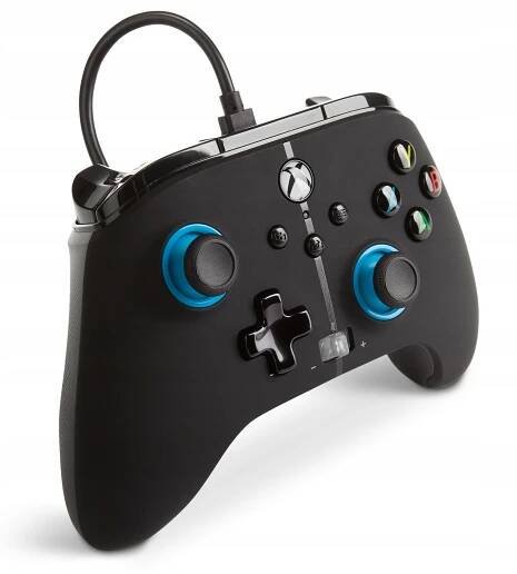 PowerA Drátový ovladač pro Xbox Series X|S|One Blue Hin Obsahuje baterie ne