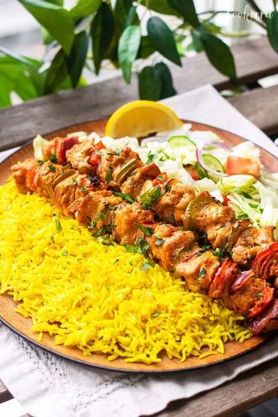 Easy Baked Chicken Kabobs