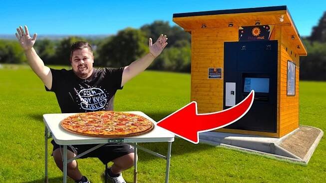 ITALSKÁ PIZZA Z AUTOMATU UPROSTŘED LOUKY?