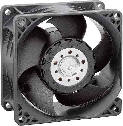 EBM Papst 8214 JH4 axiální ventilátor, 24 V/DC, 222 m3/h, (d x š x v) 80 x 80 x 38 mm, 9692910197