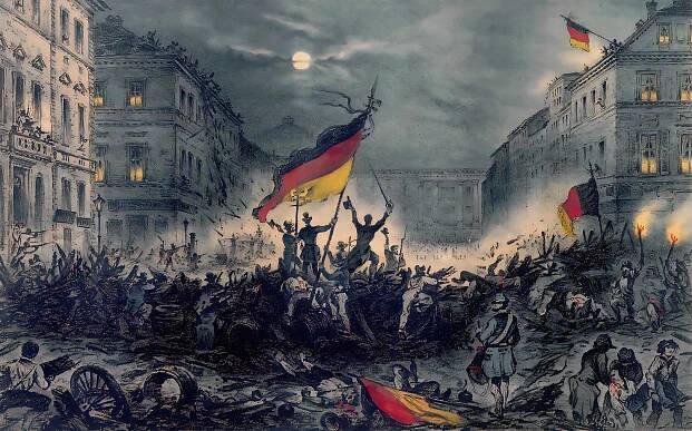 Deutscher Bund: Zeit des Biedermeiers und der Revolution