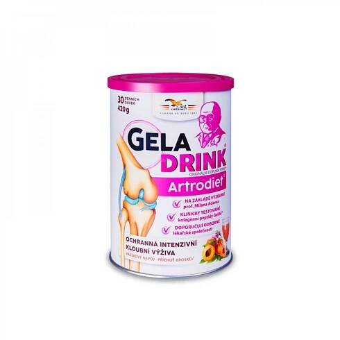 Orling Geladrink Artrodiet nápoj Broskev 420 g