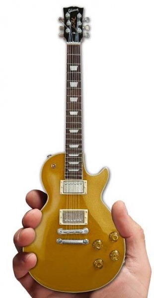DUANE ALLMAN - 1957 GIBSON LES PAUL GOLDTOP - MINI GUITAR