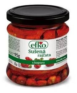 Efko Sušená rajčata s kapary 212 ml 212ml