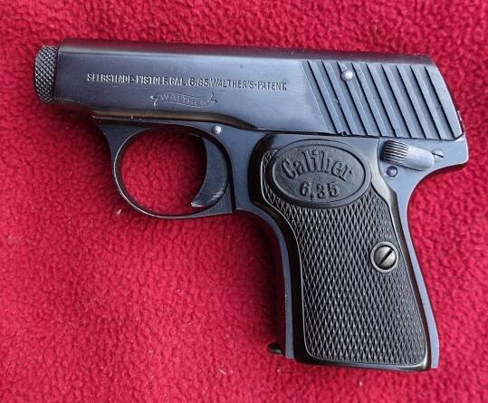 Pistole Walther model 2 - Sběratelské zbraně