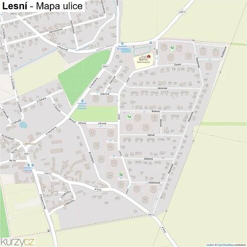 Lesní - mapy | Kurzy.cz