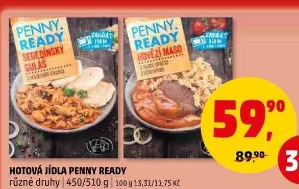 HOTOVÁ JÍDLA PENNY READY, 450 g