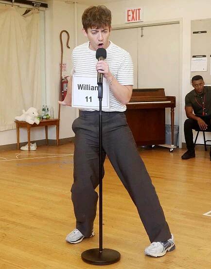 Kevin McHale during a sneak peek of Kennedy Center's Broadway Center Stage Production of 