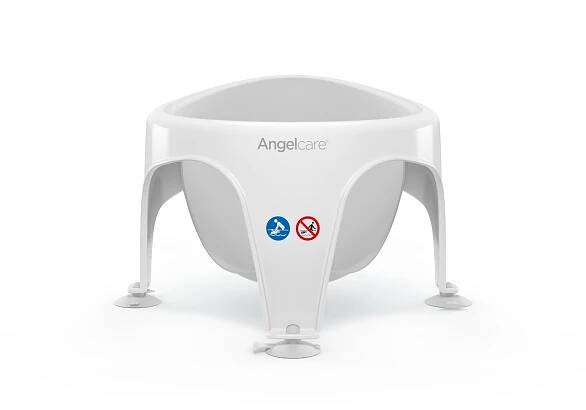 ANGELCARE Sedátko do vany Light Grey