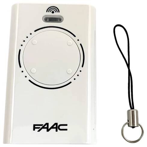 Dálkový ovladač FAAC XT4 bílý, 868 MHz - Obrázek 3