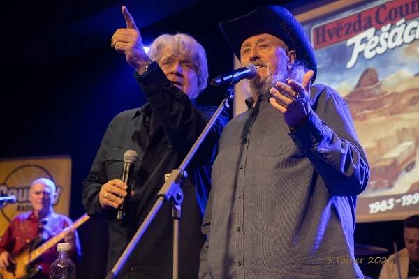 Tábor přivítal country legendu. Fešáci vzdali hold Michalu Tučnému