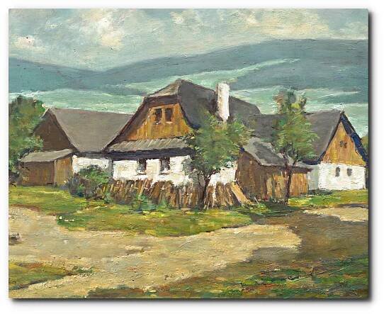 Dům na vsi | Aukční Galerie Artia