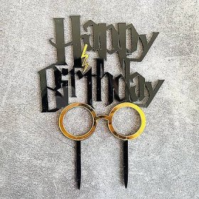 Zápich do dortu Harry Potter - Happy Birthday