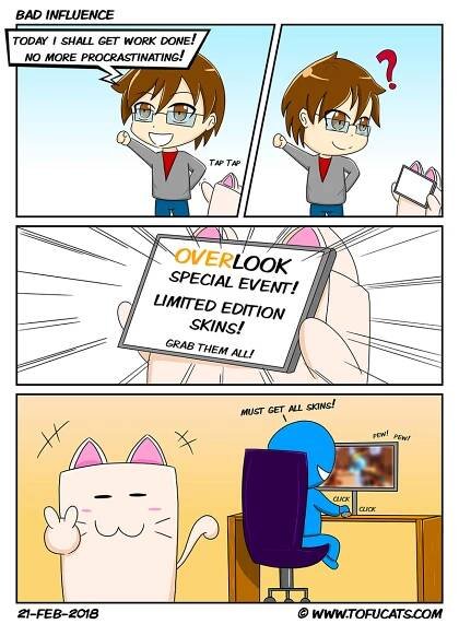 [Comic] Bad Influence | Tohfu Cat