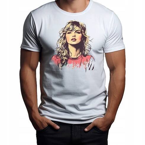 Moderní Tričko Taylor Swift Bavlna XXL