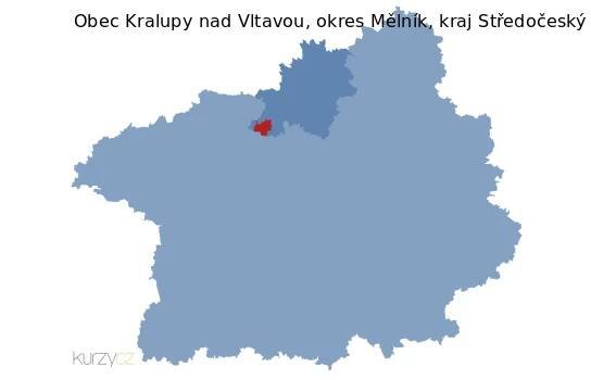 Kralupy nad Vltavou v kraji Středočeský