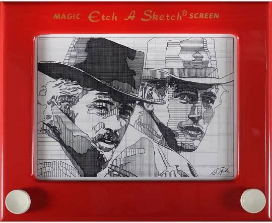 Etch Cassidy And The Sundance Kid by Ben Steele