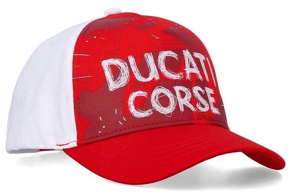dětská kšiltovka Ducati Corse red/white | Ride4Stars