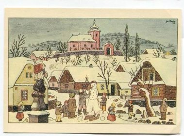 Josef LADA - Vánoce, Nový rok - ODEON 578-9