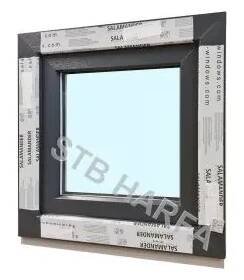 Okno 60x60 antracit TROJSKLO