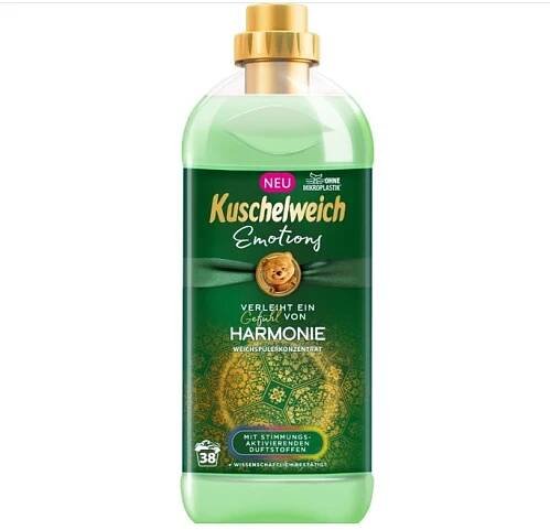 Kuschelweich Emotions HARMONIE Zelená tekutá aviváž 38p/1L