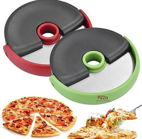 Vychytávka do kuchyně | nerezový kráječ na pizzu