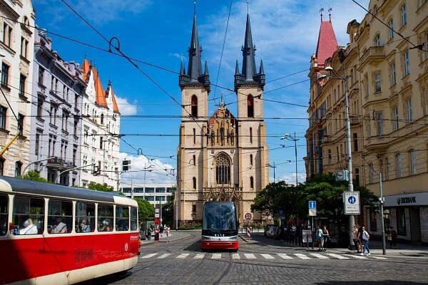 Image of Strossmayerovo namesti Prague