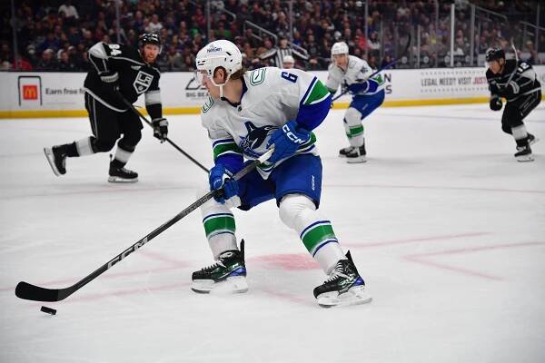 NHL: Vancouver Canucks at Los Angeles Kings