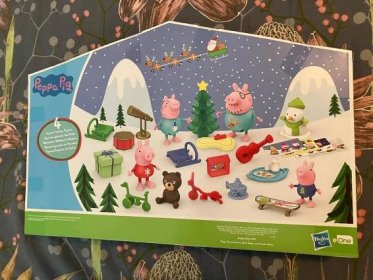 Peppa Pig adventní kalendář figurky NOVÝ - Děti