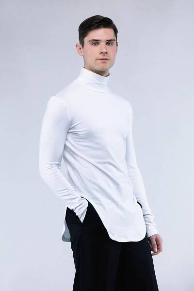 Bílý unisex rolák značky CHu.