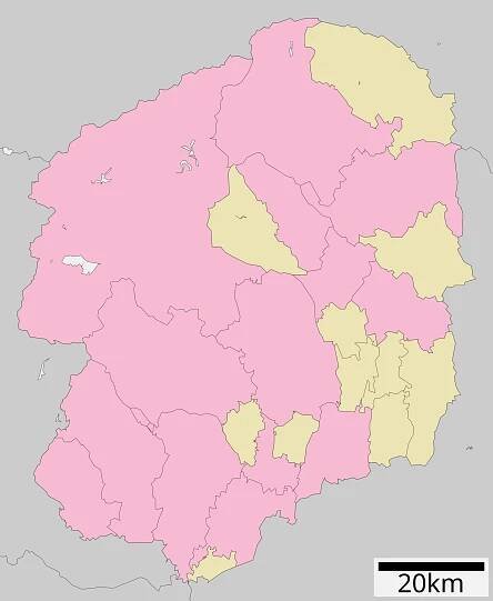 Location of Kaminokawa in Tochigi Prefecture