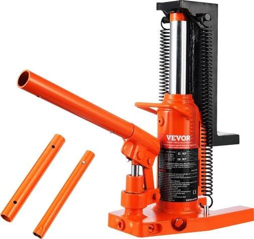 Hydraulický zvedák VEVOR, 2,5 t zvedák na špičku, 5 t zvedací kapacita, strojní