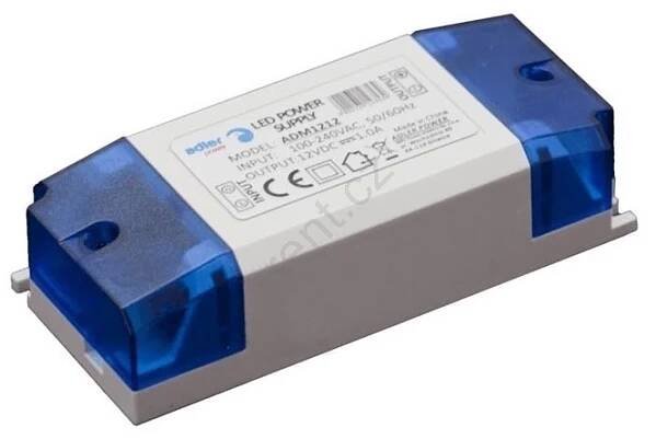 LED Elektronický transformátor 12W/230V/12V