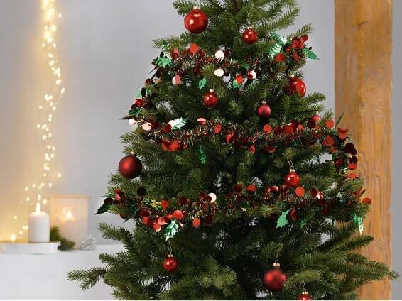 LIVARNO home Girlanda vánoční řetěz, 2,5 m, červená EAN (GTIN) 4055333034853