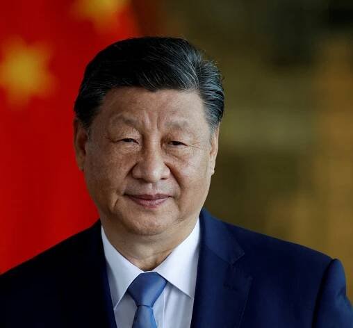 Portrait of Xi Jinping.