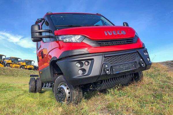 Iveco v Agrotecu představilo výrazně modernizovaný model Daily 4×4, hasičům umožní využít i automatickou převodovku | POŽÁRY.cz