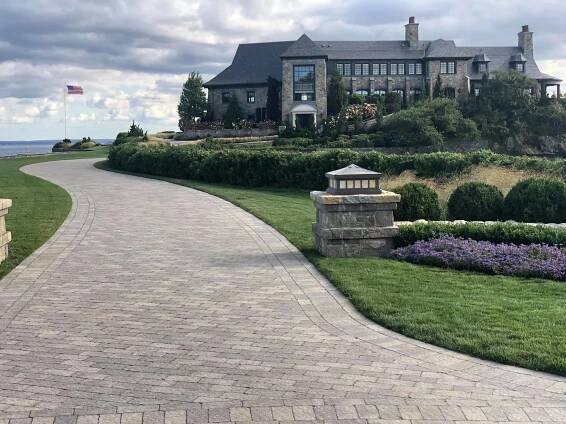 Westport CT - Driveway Pavers Project - Interlocking Stone Pavers | RMC | Romi Masonry Construction, LLC. | Wilton, CT