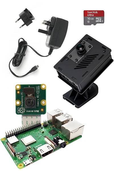 Raspberry Pi B+ Kamera Set mit NoiR