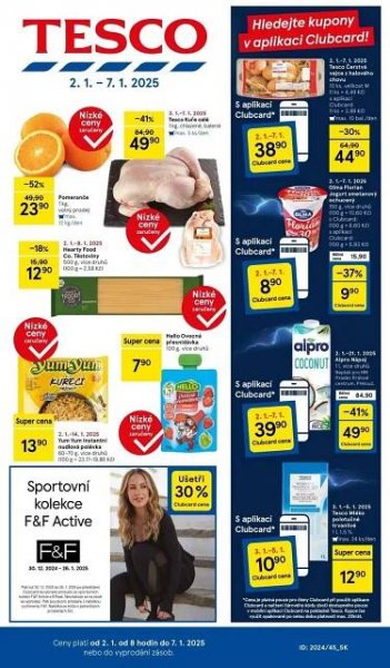 Tesco leták - 1