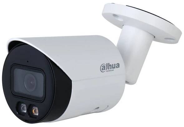 Dahua IPC-HFW2449S-S-IL-0280B bílá / Venkovní IP kamera / 2688x1520 / IR / RJ45 / IP67