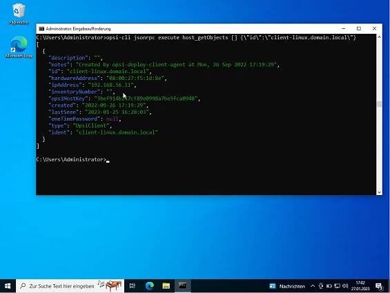 `opsi-cli` enables JSON-RPC calls from your Linux, macOS, or Windows machine.